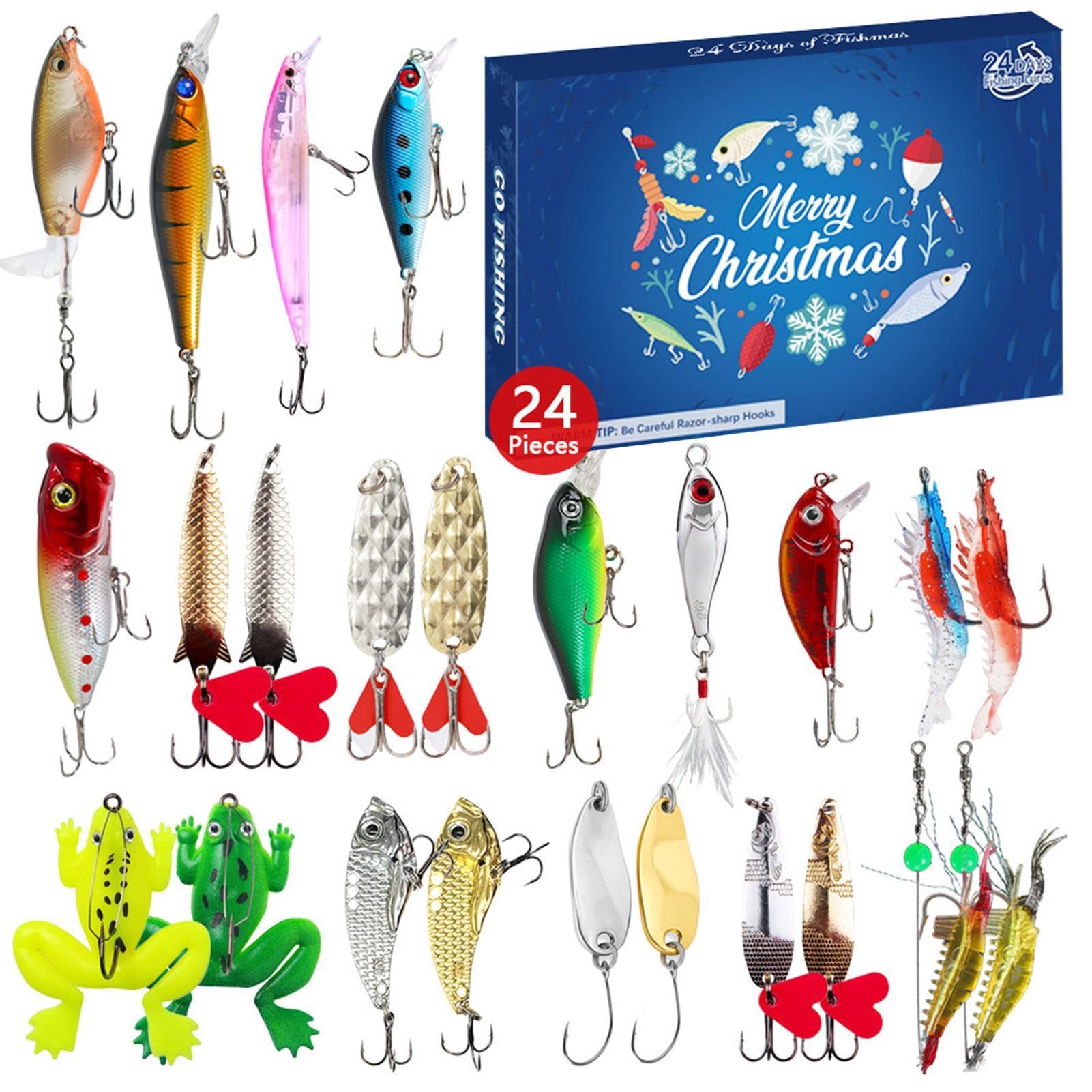 Amazon.co.jp: アドベントカレンダー 釣りクリスマスカウントダウン